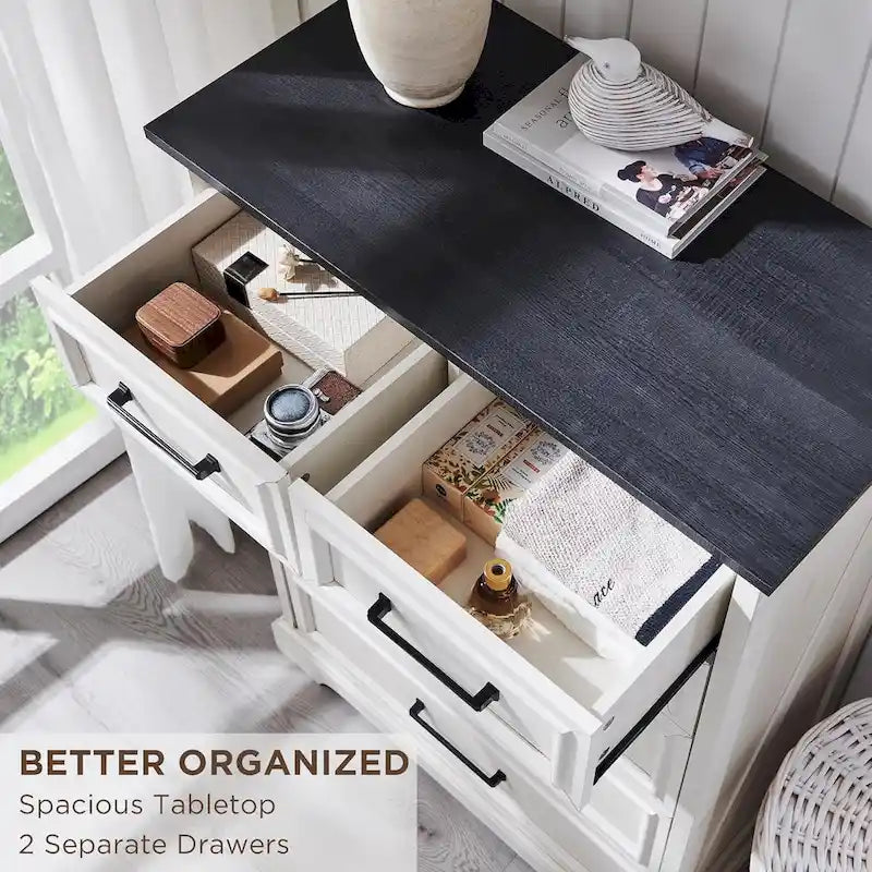Meuble de rangement en bois style campagne
