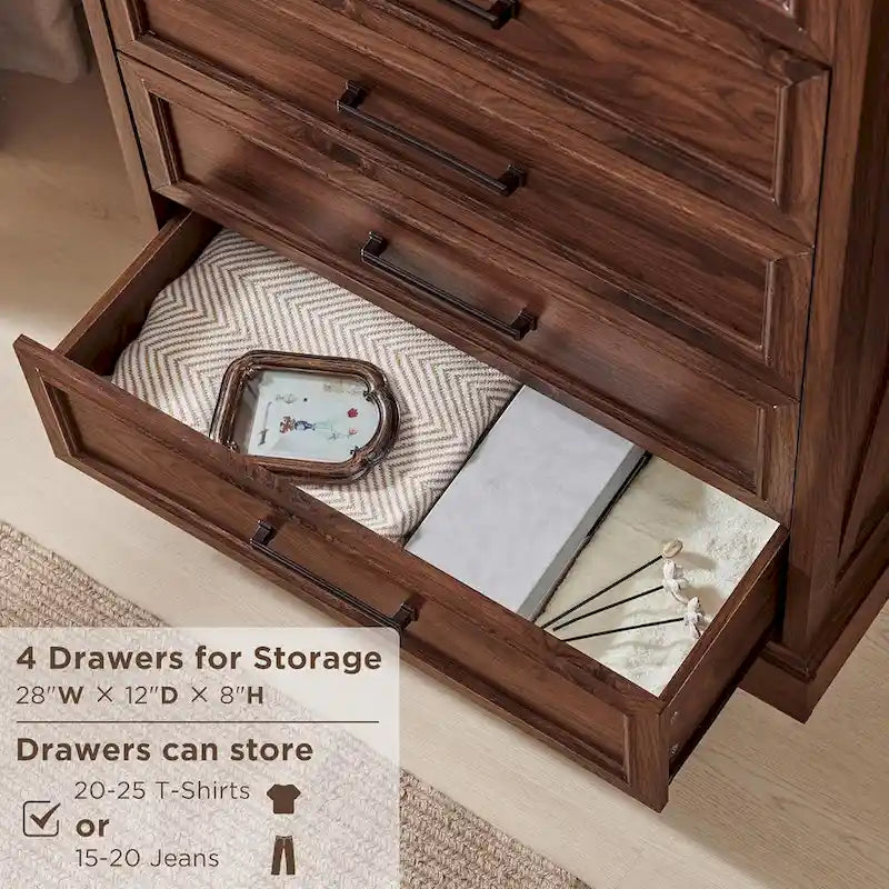 Meuble de rangement en bois style campagne
