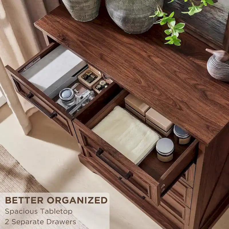 Meuble de rangement en bois style campagne