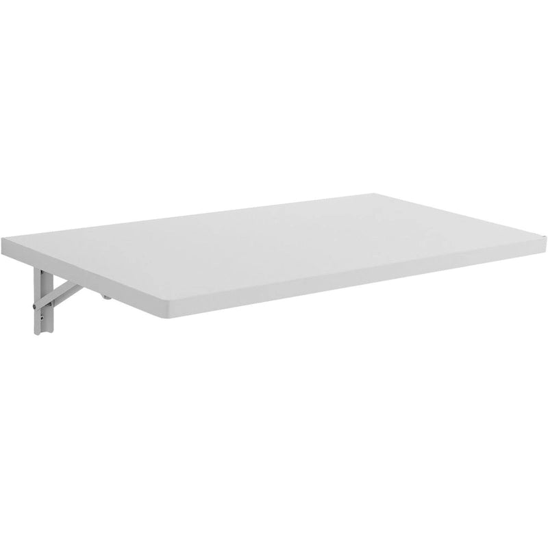 Bureau mural flottant, Table pliable pour la maison ou le bureau