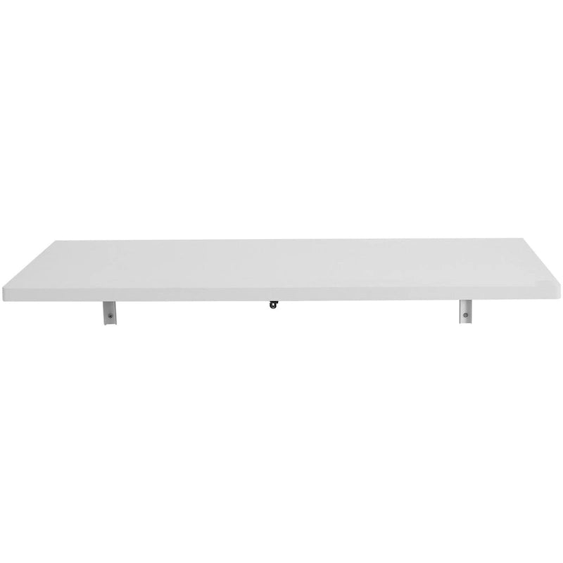 Bureau mural flottant, Table pliable pour la maison ou le bureau