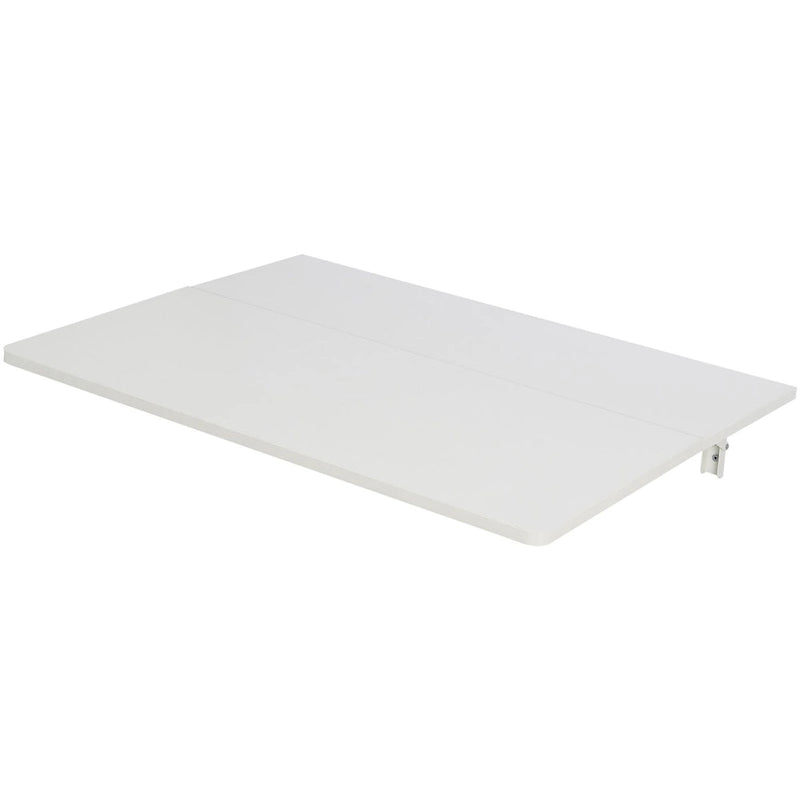 Bureau mural flottant, Table pliable pour la maison ou le bureau