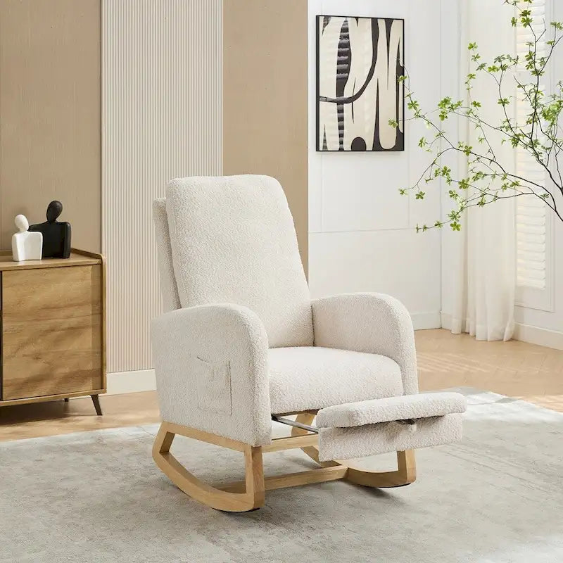 Fauteuil à bascule de 25,4 W pour chambre de bébé