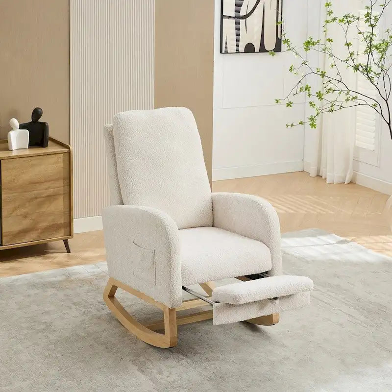 Fauteuil à bascule de 25,4 W pour chambre de bébé
