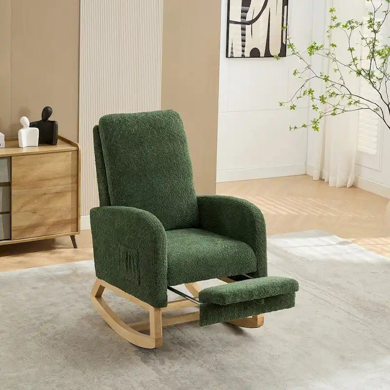 Fauteuil à bascule de 25,4 W pour chambre de bébé