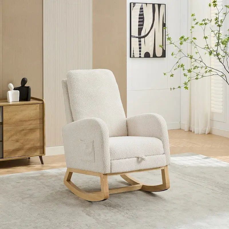 Fauteuil à bascule de 25,4 W pour chambre de bébé