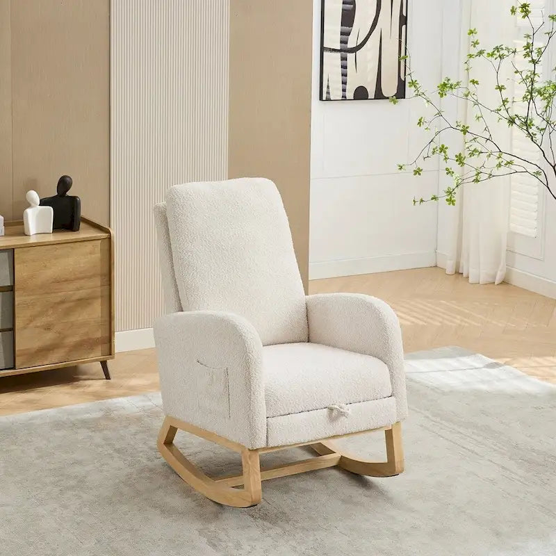 Fauteuil à bascule de 25,4 W pour chambre de bébé