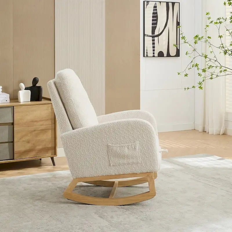Fauteuil à bascule de 25,4 W pour chambre de bébé
