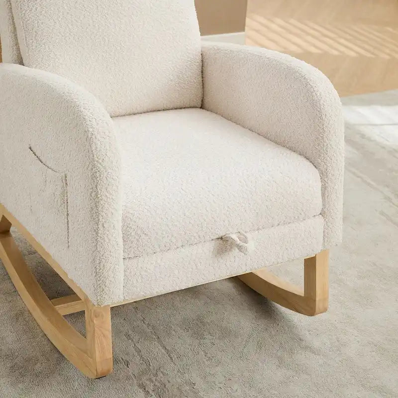Fauteuil à bascule de 25,4 W pour chambre de bébé