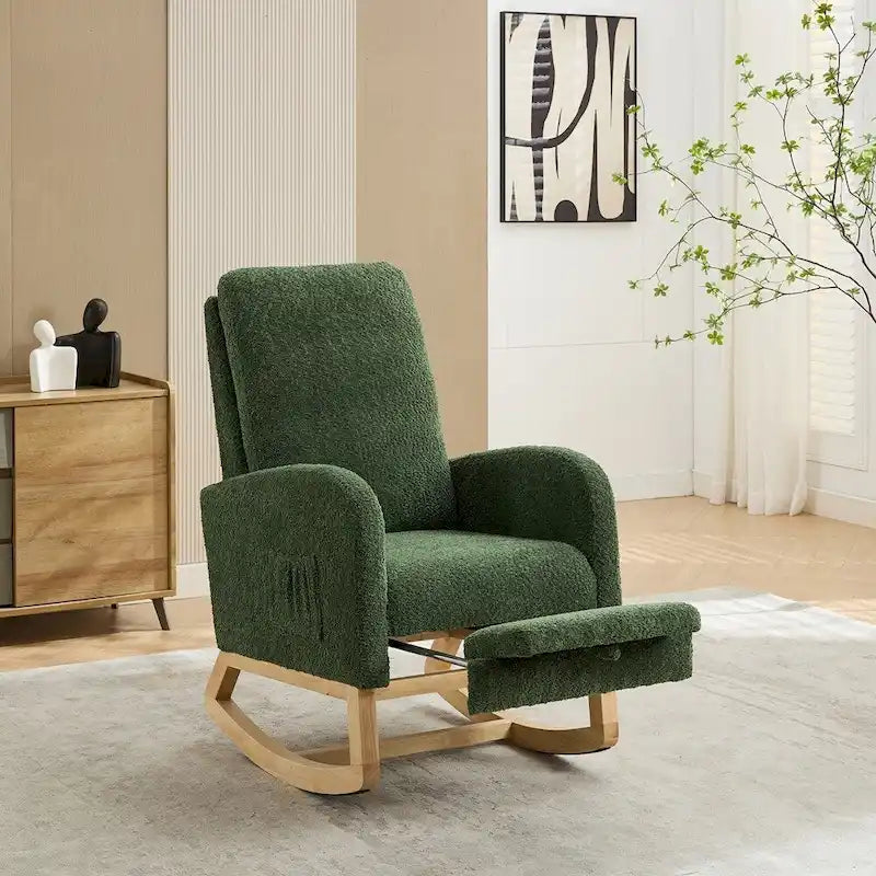 Fauteuil à bascule de 25,4 W pour chambre de bébé