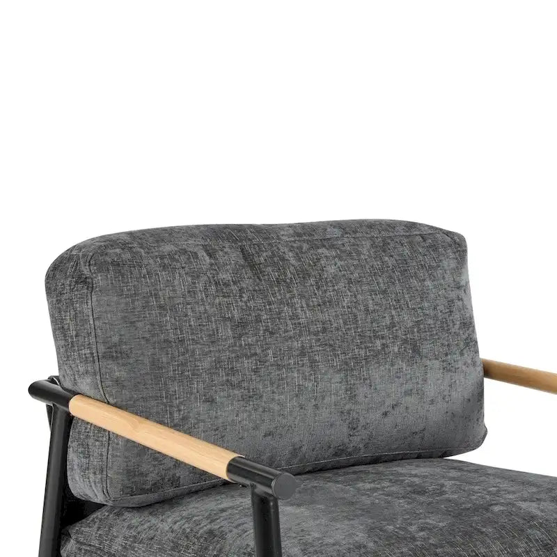 27.56 Fauteuil d'appoint moderne avec coussins moelleux
