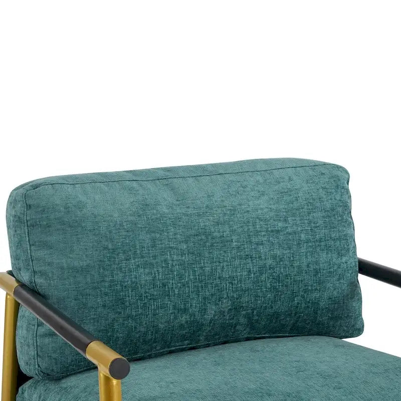 27.56 Fauteuil d'appoint moderne avec coussins moelleux