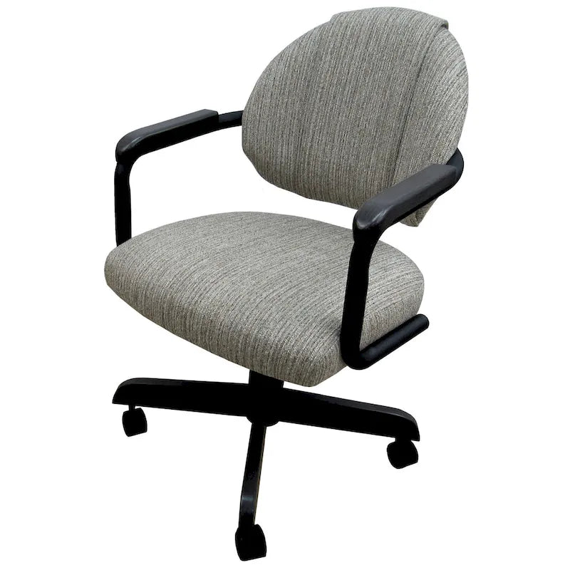 Chaise de cuisine à roulettes pivotante et inclinable M-79 - Siège de 45,7 cm