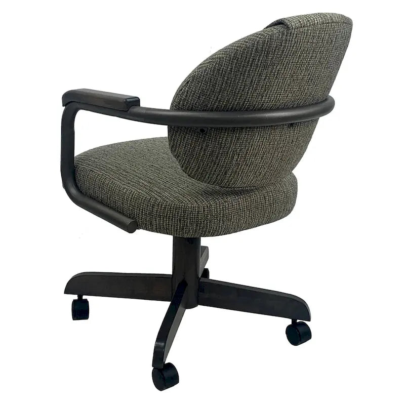 Chaise de cuisine à roulettes pivotante et inclinable M-79 - Siège de 45,7 cm