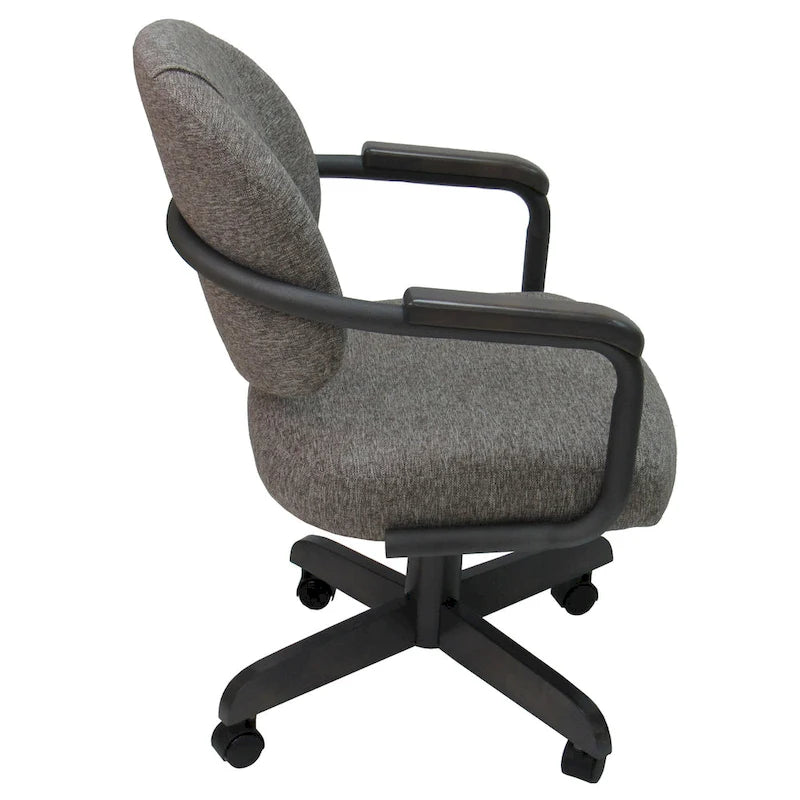Chaise de cuisine à roulettes pivotante et inclinable M-79 - Siège de 45,7 cm