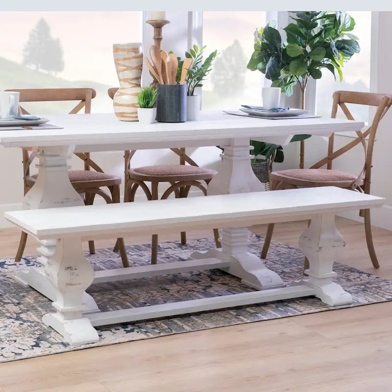 Tabouret de bar en bois massif