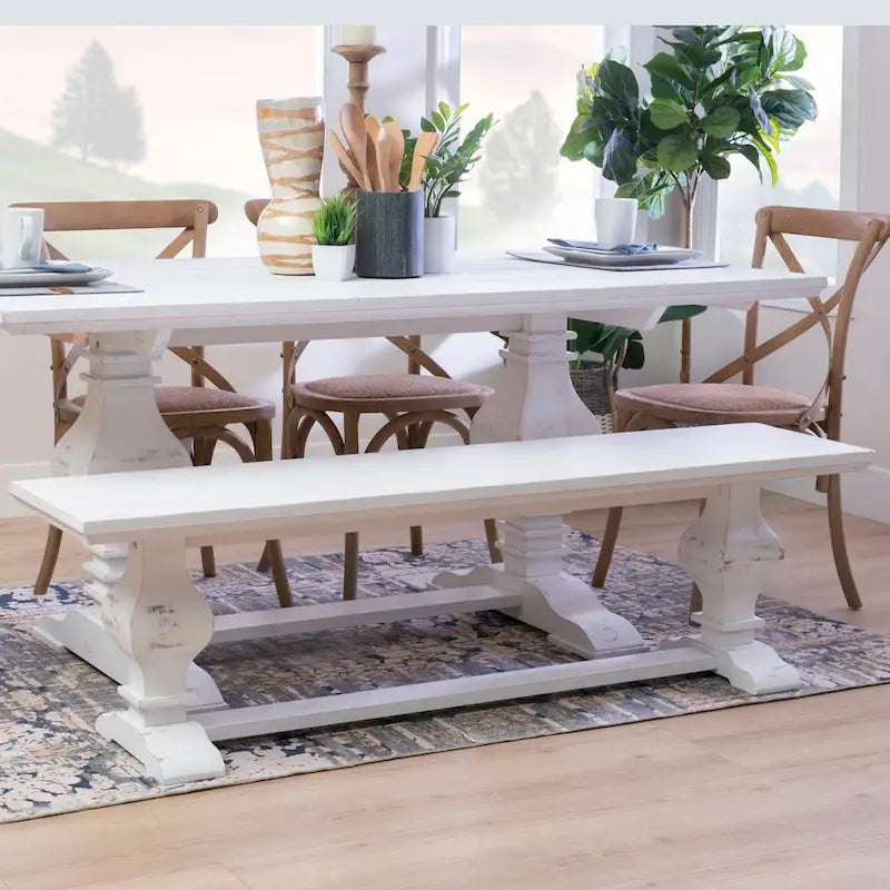 Tabouret de bar en bois massif