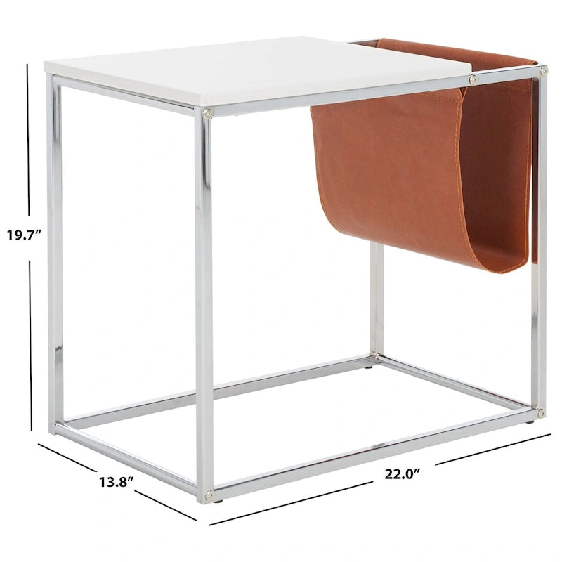 Table d'appoint - 22 larg. x 14 prof. x 20 haut.