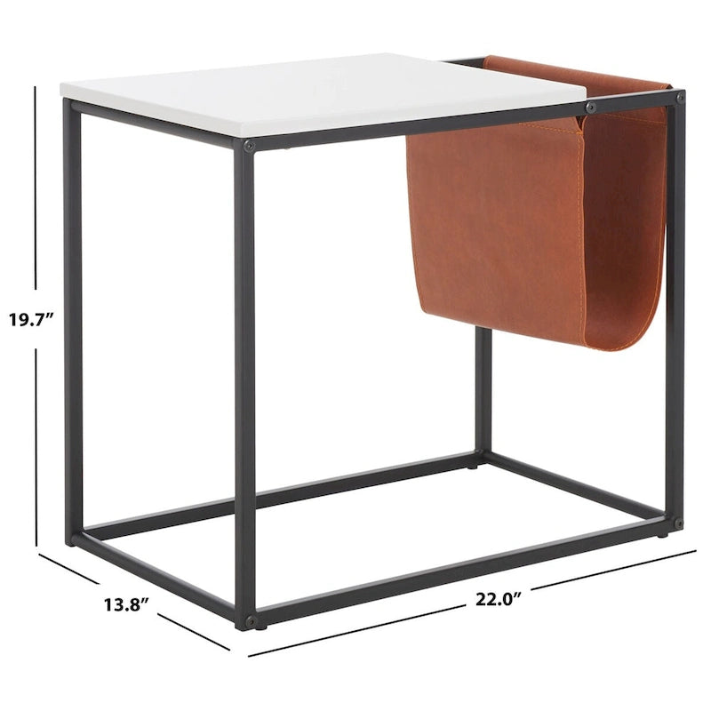 Table d'appoint - 22 larg. x 14 prof. x 20 haut.