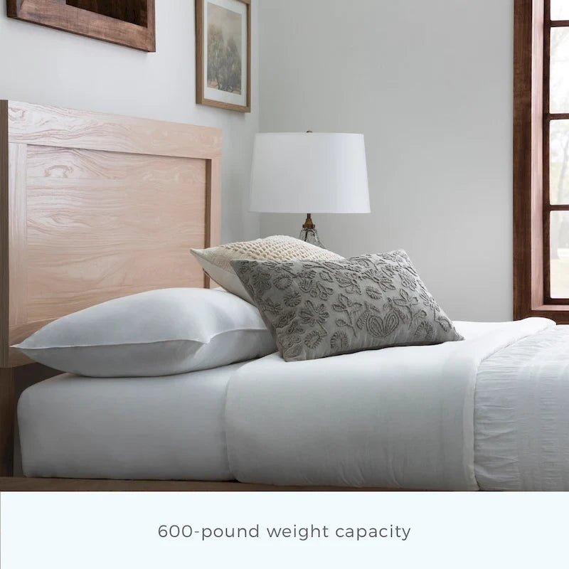Lit plateforme classique en bois