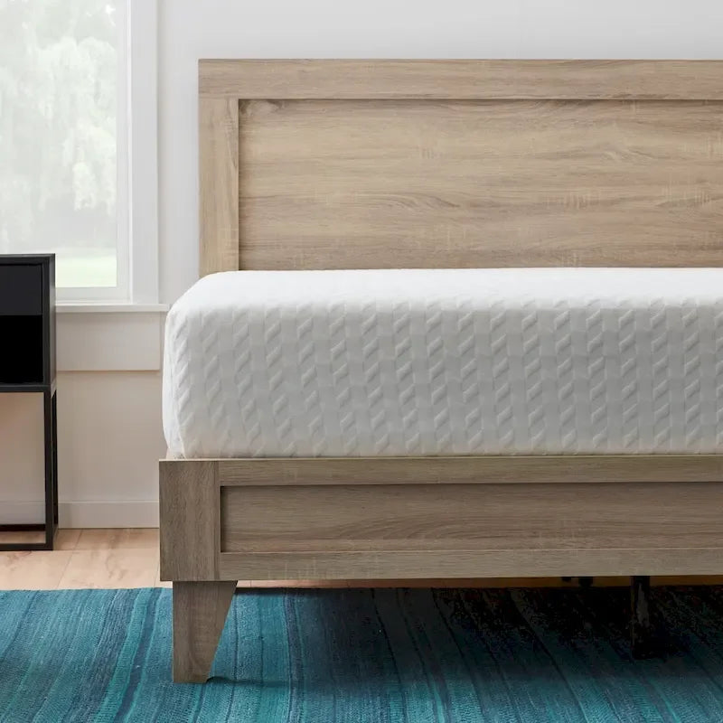 Lit plateforme classique en bois