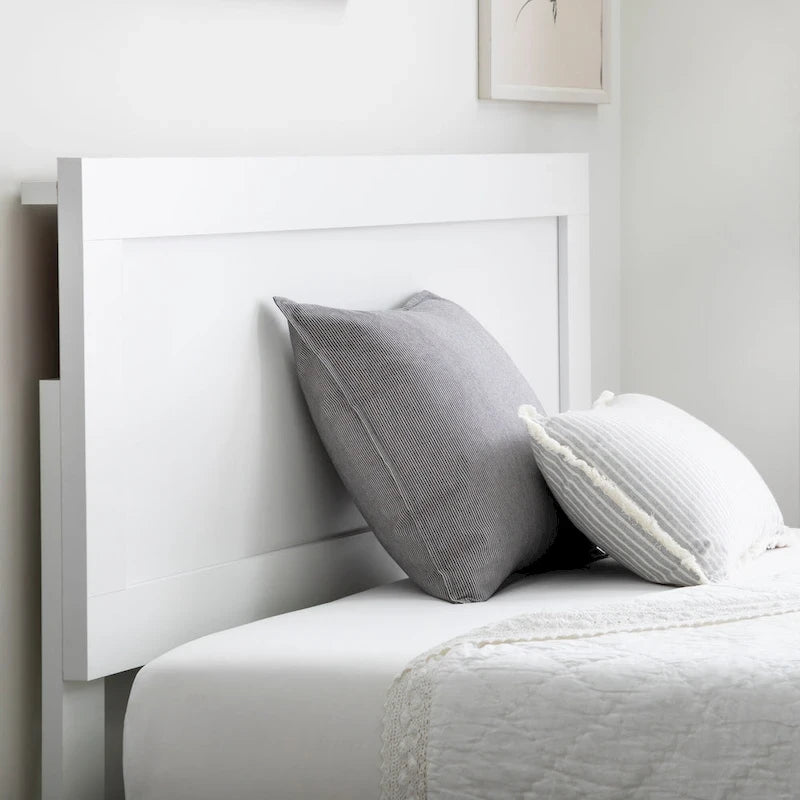 Lit plateforme classique en bois