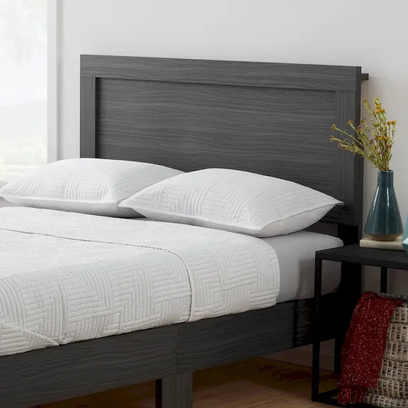 Lit plateforme classique en bois