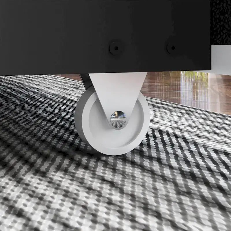Cadre de lit moderne illuminé avec garniture dorée - Design rembourré et chic