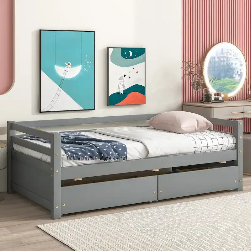 Daybed with two Storage Drawers