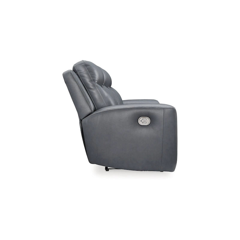 Canapé relax électrique en acier - 89 cm de large x 42 cm de profondeur x 43 cm de haut
