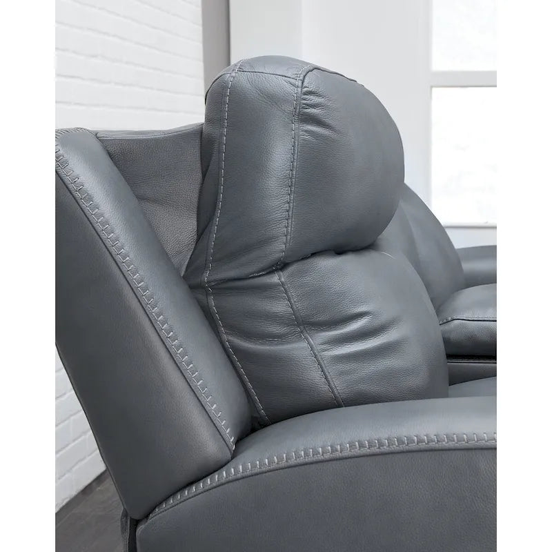 Canapé relax électrique en acier - 89 cm de large x 42 cm de profondeur x 43 cm de haut