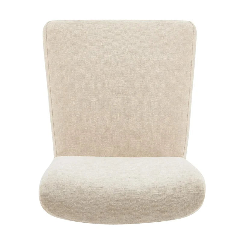 Chaises de salle à manger dossier bas/dossier haut (lot de 2)